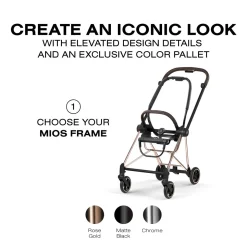 Cybex Mios Style Stroller Frame (2026) - Rosegold