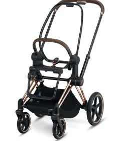 Cybex OPEN BOX ePriam Electronic Assist Stroller Frame - Rose Gold