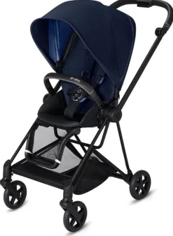 Cybex OPEN BOX Mios 2 Complete Stroller - Matte Black/Indigo Blue