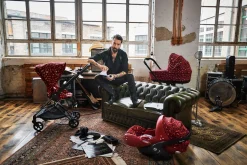 Cybex Platinum Footmuff - Rockstar by Alec Voelkel
