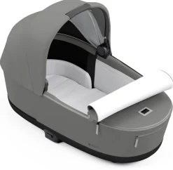 Cybex Priam 4 / ePriam 2 Lux Carry Cot - Conscious Pearl Grey
