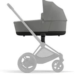 Cybex Priam 4 / ePriam 2 Lux Carry Cot - Conscious Pearl Grey