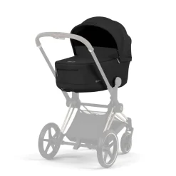 Cybex Priam Fold Lux Carry Cot (2026) - Sepia Black