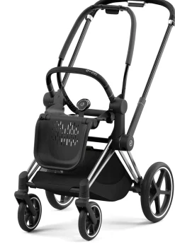 Cybex Priam 4 Stroller Frame - Chrome / Black