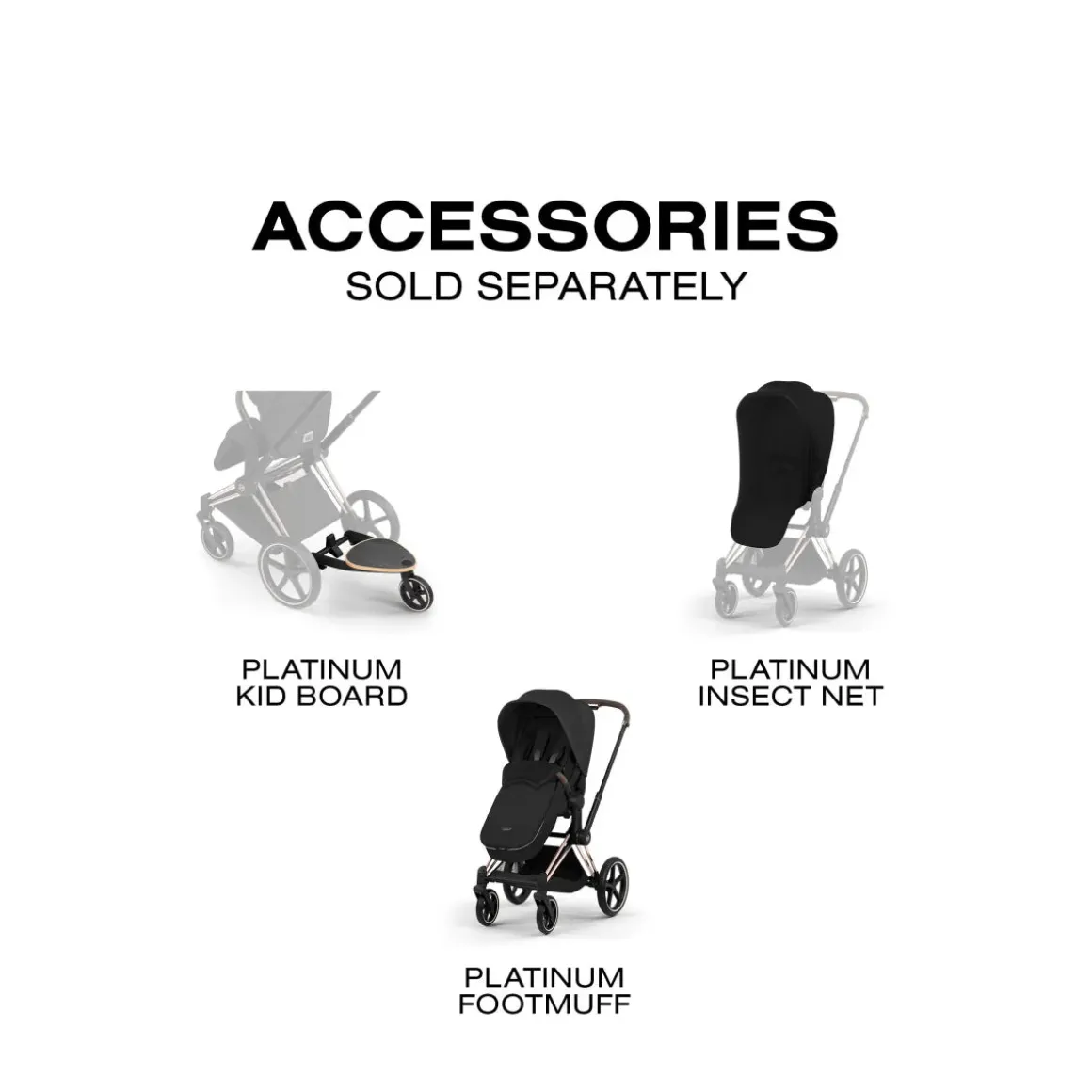 Cybex Priam Stroller (2026) - Matte Black Frame / Coconut Brown Lux Seat