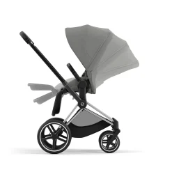 Cybex Priam 4 Stroller (One Box)- Chrome / Black / Mirage Grey