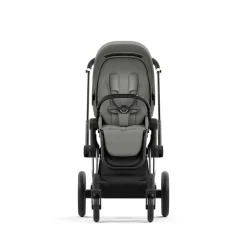 Cybex Priam 4 Stroller (One Box)- Chrome / Black / Mirage Grey