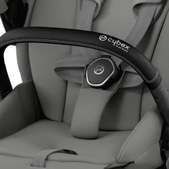 Cybex Priam 4 Stroller (One Box)- Chrome / Black / Mirage Grey