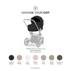 Cybex Priam Style Frame (2026) - Rosegold
