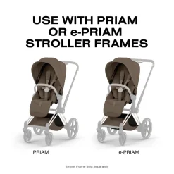 Cybex Priam Style Seat Pack (2026) - Coconut Brown