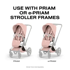 Cybex Priam Style Seat Pack (2026) - Peach Pink