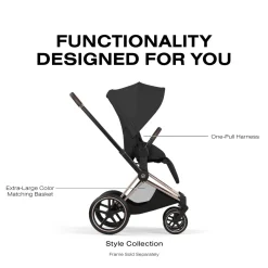 Cybex Priam Style Seat Pack (2026) - Sepia Black