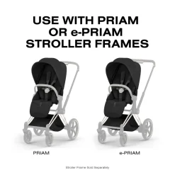 Cybex Priam Style Seat Pack (2026) - Sepia Black