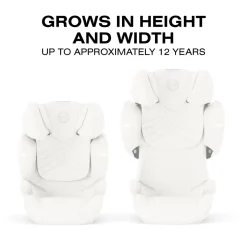 Cybex Solution T High-Back Booster Car Seat - Off-White
