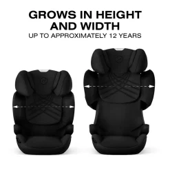 Cybex Solution T High-Back Booster Car Seat - Sepia Black