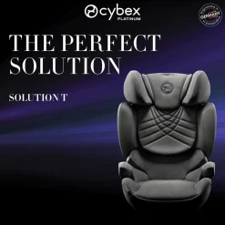 Cybex Solution T High-Back Booster Car Seat - Sepia Black