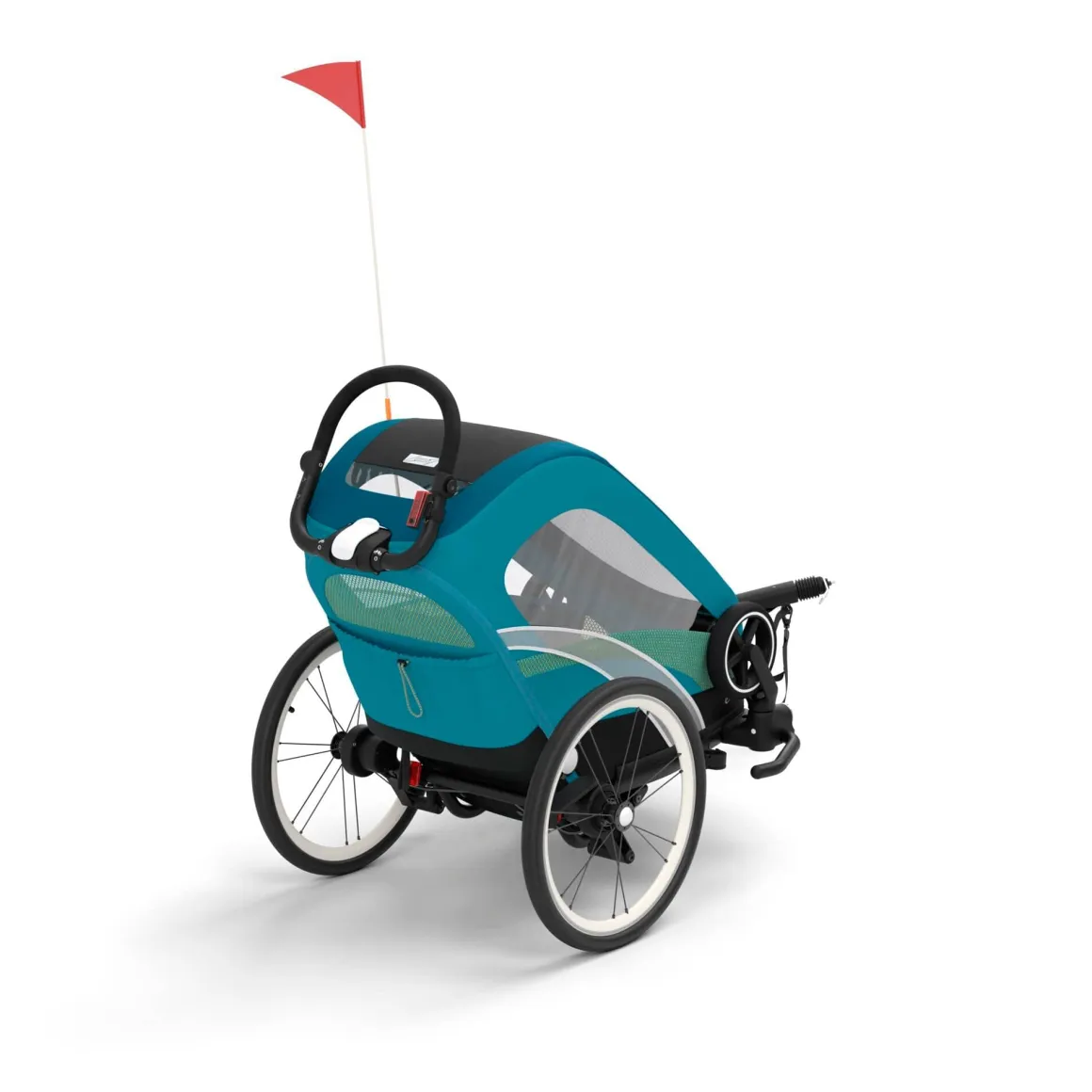 Cybex Zeno 2-in-1 Bike Trailer / Stroller (One Box) - Maliblue