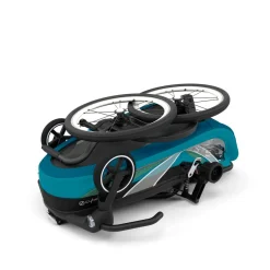 Cybex Zeno 2-in-1 Bike Trailer / Stroller (One Box) - Maliblue