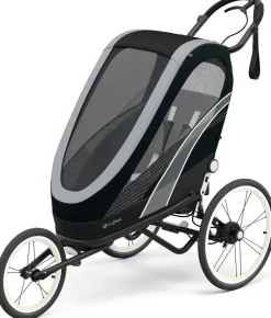 Cybex Zeno Multisport Trailer (One Box) - All Black