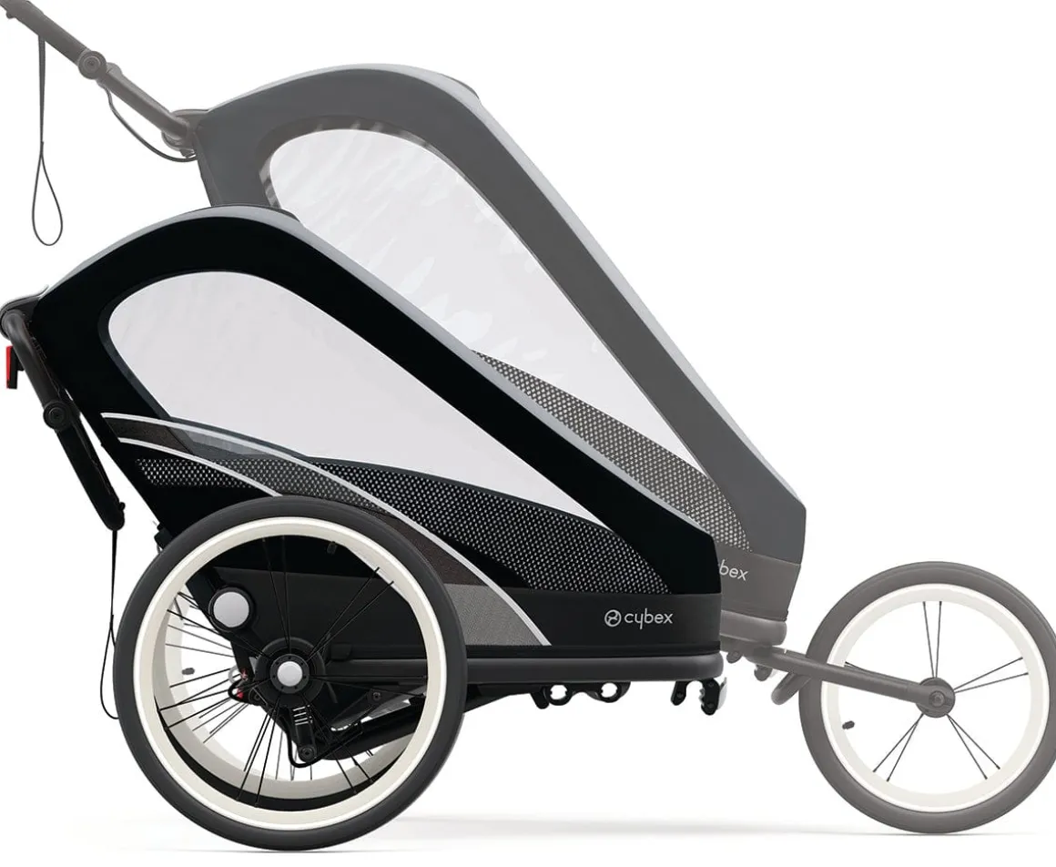 Cybex Zeno Multisport Trailer (One Box) - All Black