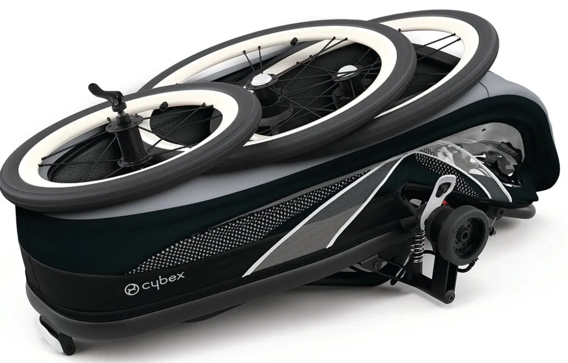 Cybex Zeno Multisport Trailer (One Box) - All Black