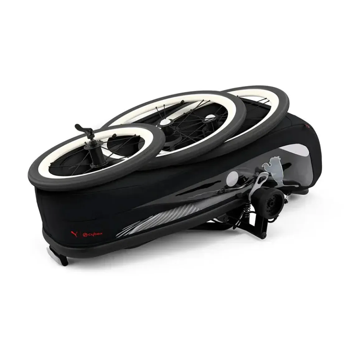 Cybex Zeno Multisport Trailer (One Box) - PUMA