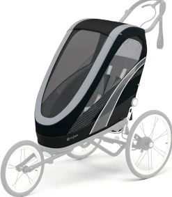 Cybex Zeno Multisport Trailer Seat Pack - All Black