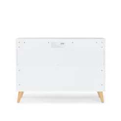 dadada Austin 3-Drawer Dresser - White / Natural