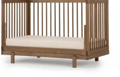 dadada Bliss 4-in-1 Convertible Crib - Walnut