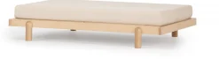 dadada Bliss 4-in-1 Convertible Crib - White / Natural