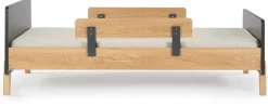 dadada Fun Bed, Twin Size - Graphite / Red Oak (2 Boxes)