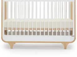 dadada Jolly 3-in-1 Convertible Crib - White / Natural