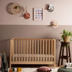dadada Lala 3-in-1 Convertible Crib - Natural
