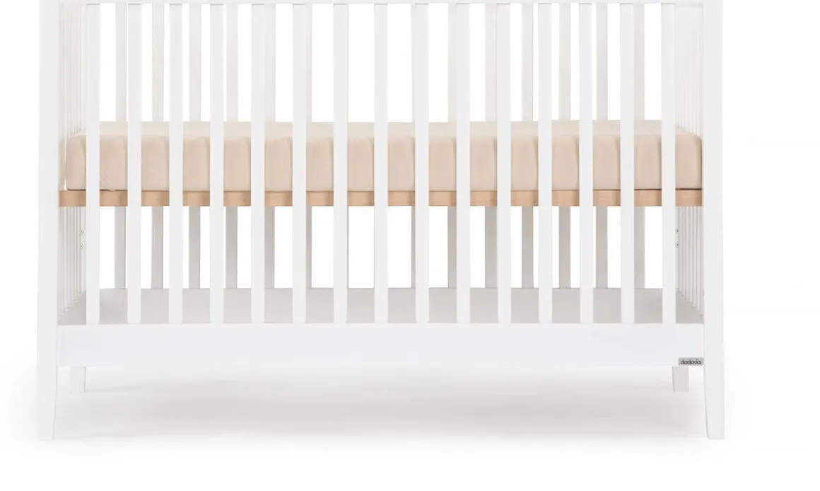 dadada Lala 3-in-1 Convertible Crib - White
