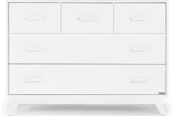 dadada Soho 5-Drawer Dresser - All White