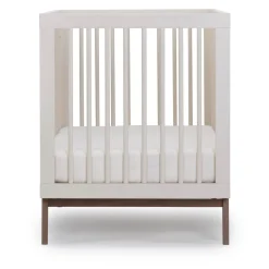 dadada Soho 3-in-1 Convertible Crib - Almond Milk / Walnut