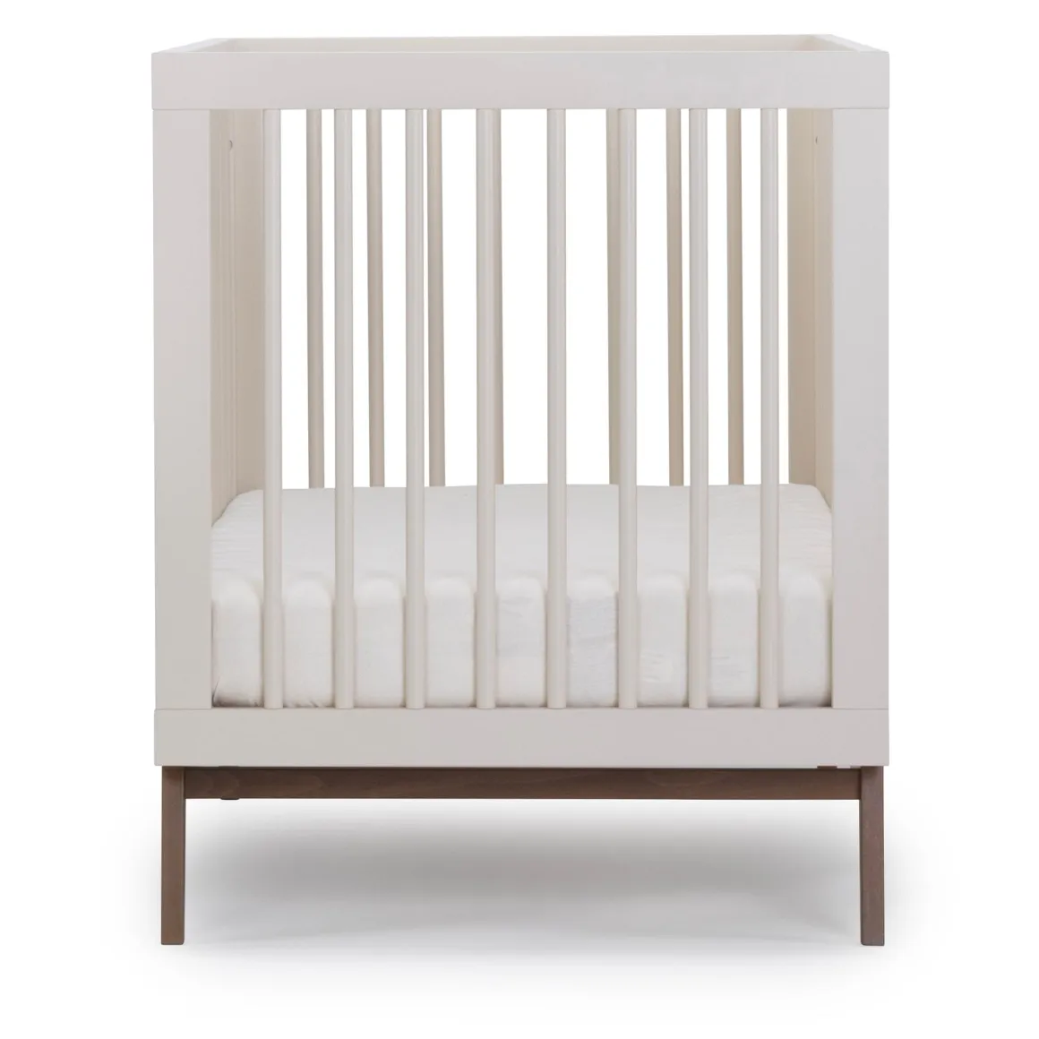 dadada Soho 3-in-1 Convertible Crib - Almond Milk / Walnut