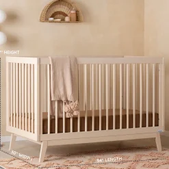 dadada Soho 3-in-1 Convertible Crib - Wash