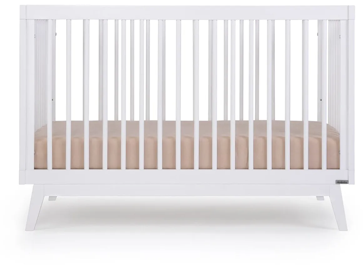dadada Soho 3-in-1 Convertible Crib - White