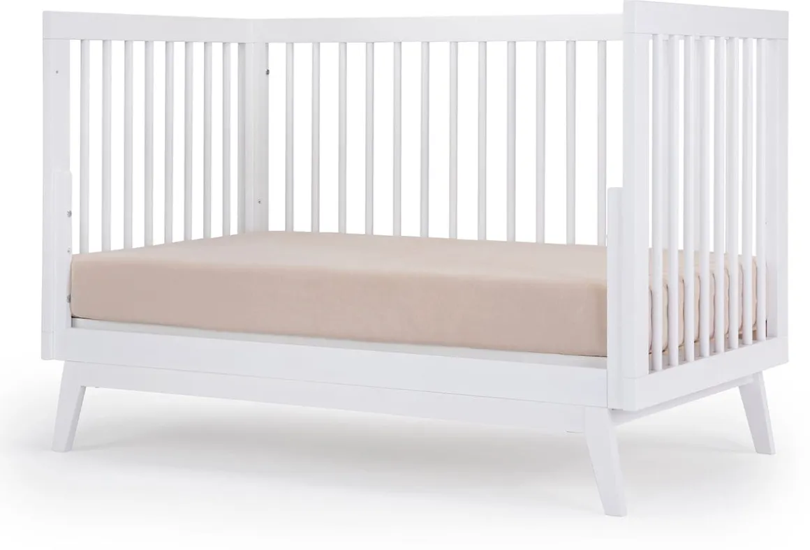 dadada Soho 3-in-1 Convertible Crib - White