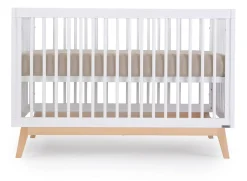 dadada Soho 3-in-1 Convertible Crib - White/Natural