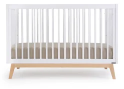 dadada Soho 3-in-1 Convertible Crib - White/Natural