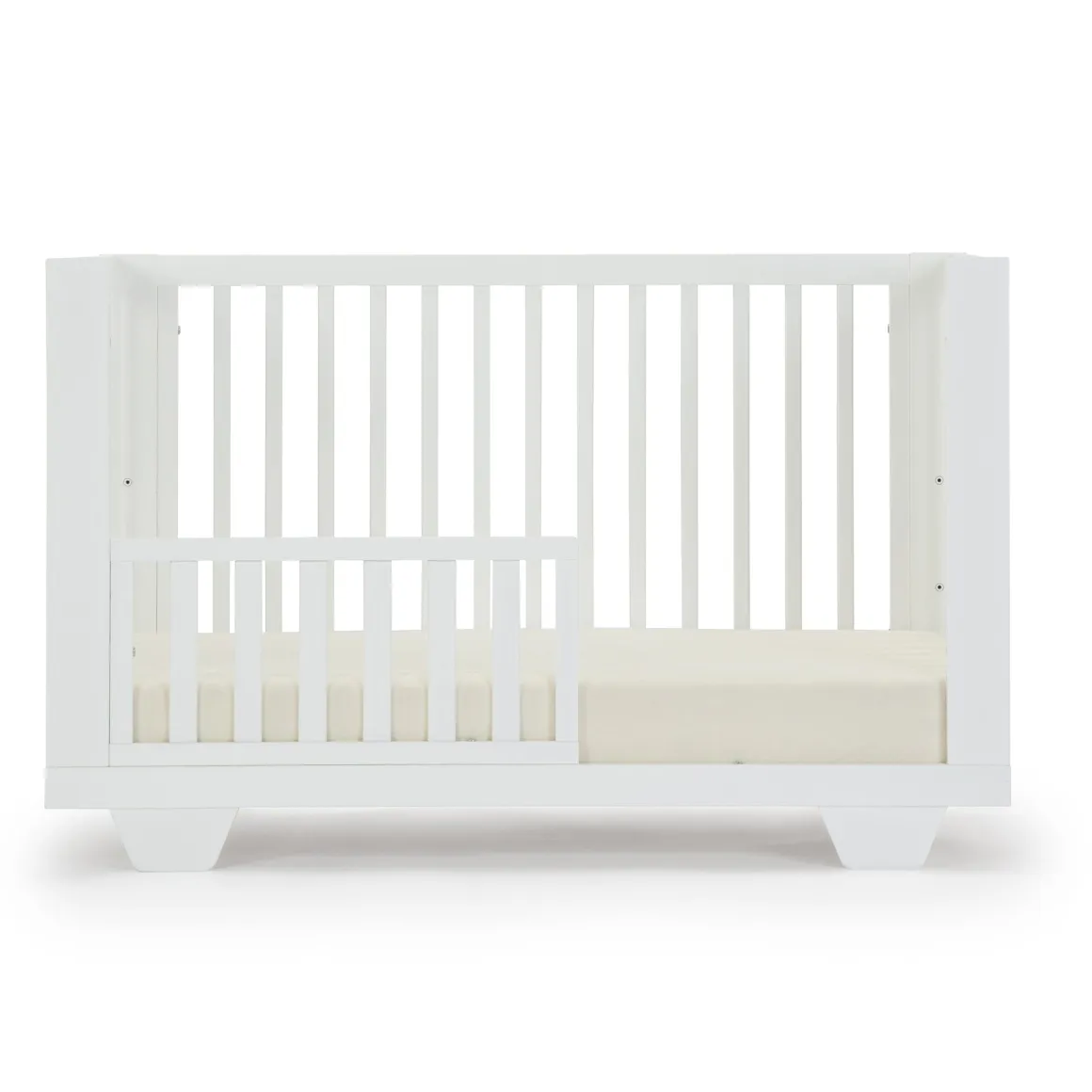 dadada Spirit 8-in-1 Convertible Crib - White