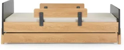 dadada Storage Trundle, Twin Size - Red Oak