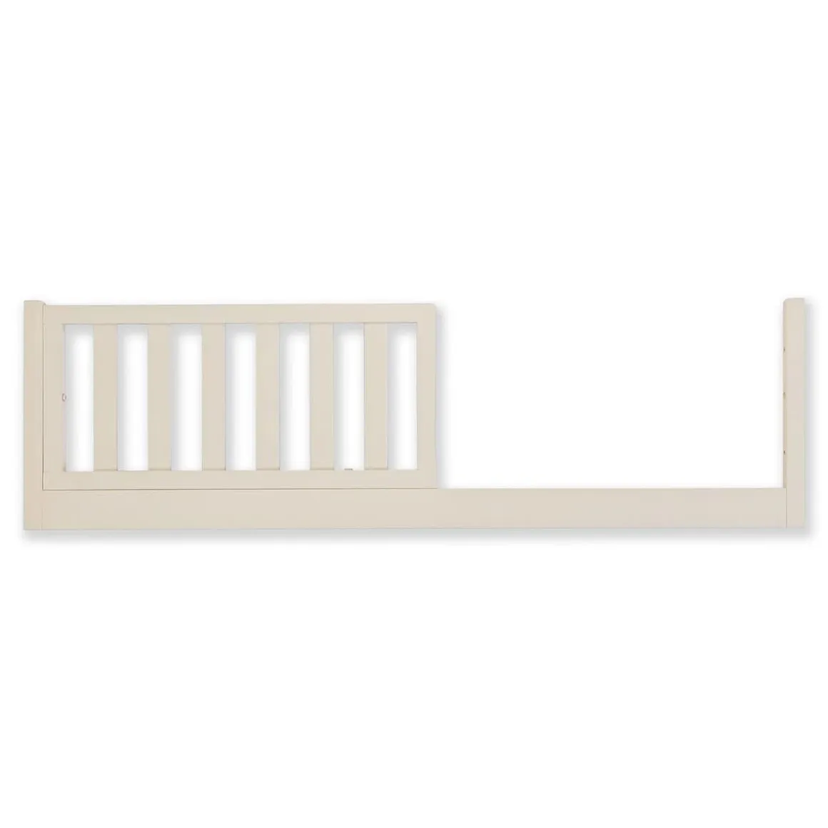dadada Toddler Bed Conversion Rail - Almond Milk / Walnut