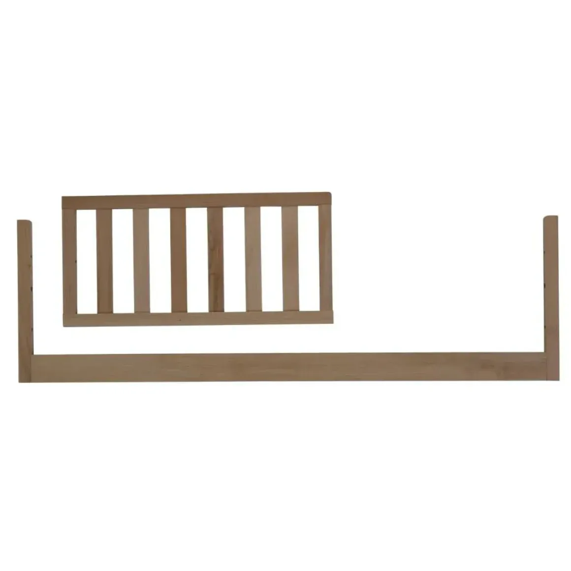 dadada Toddler Bed Conversion Rail - Walnut