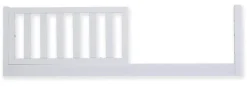 dadada Toddler Bed Conversion Rail - White