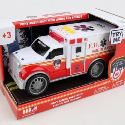 Daron Toys FDNY Ambulance W/Lights & Sound