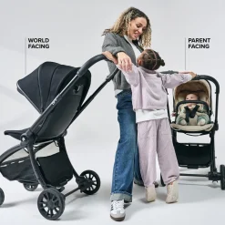 DFY. R1 Stroller - Matte Black / Black