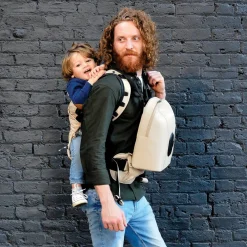 Diono Carus Complete 4-in-1 Baby Carrier + Detachable Backpack - Light Grey